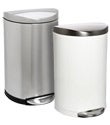 simplehuman&reg; 10.5 gal. Deluxe Semi-Round Step Can
